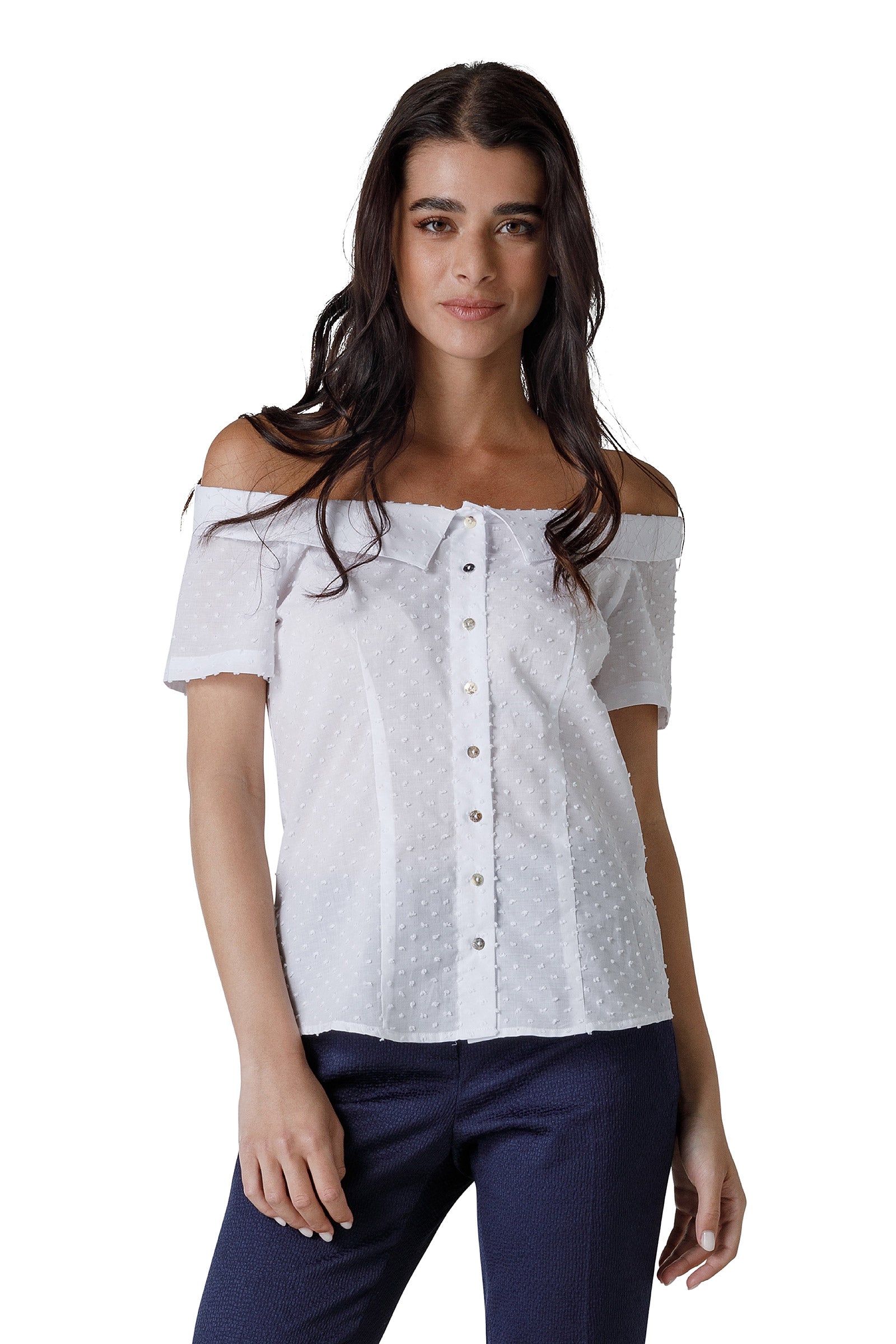 (image for) CAMICIA OFF SHOULDER F0816111-0450 Offerta